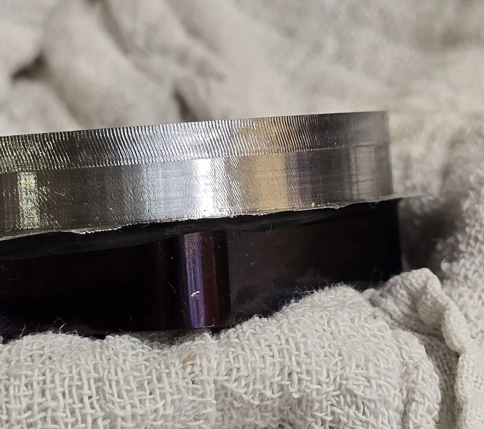 Test milling in 316L stainless steel
