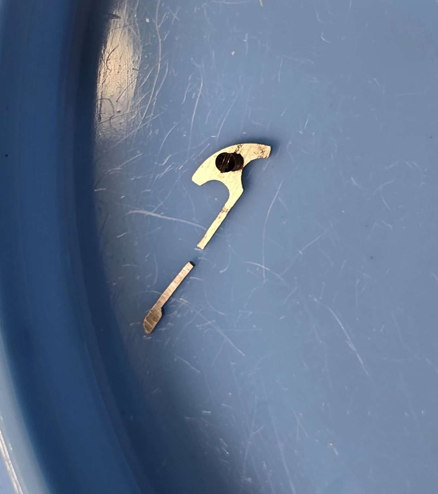 Old coupling lever spring